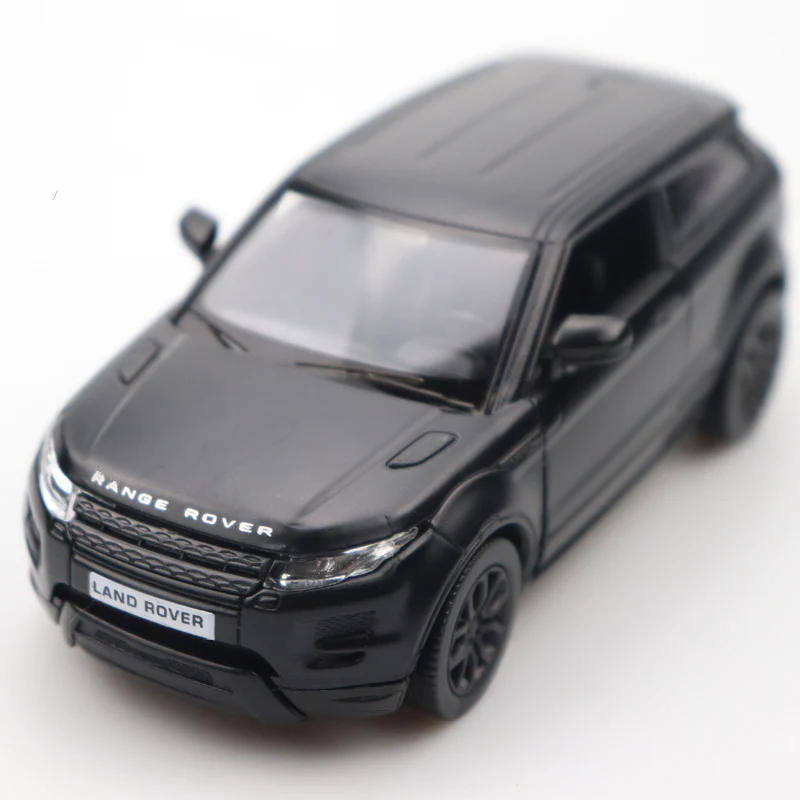 

1:32 Diecast Car Doors-open Evoque Car Black High Simulation Alloy Diecast Car Model Pull Back Sound For Children's Gifts