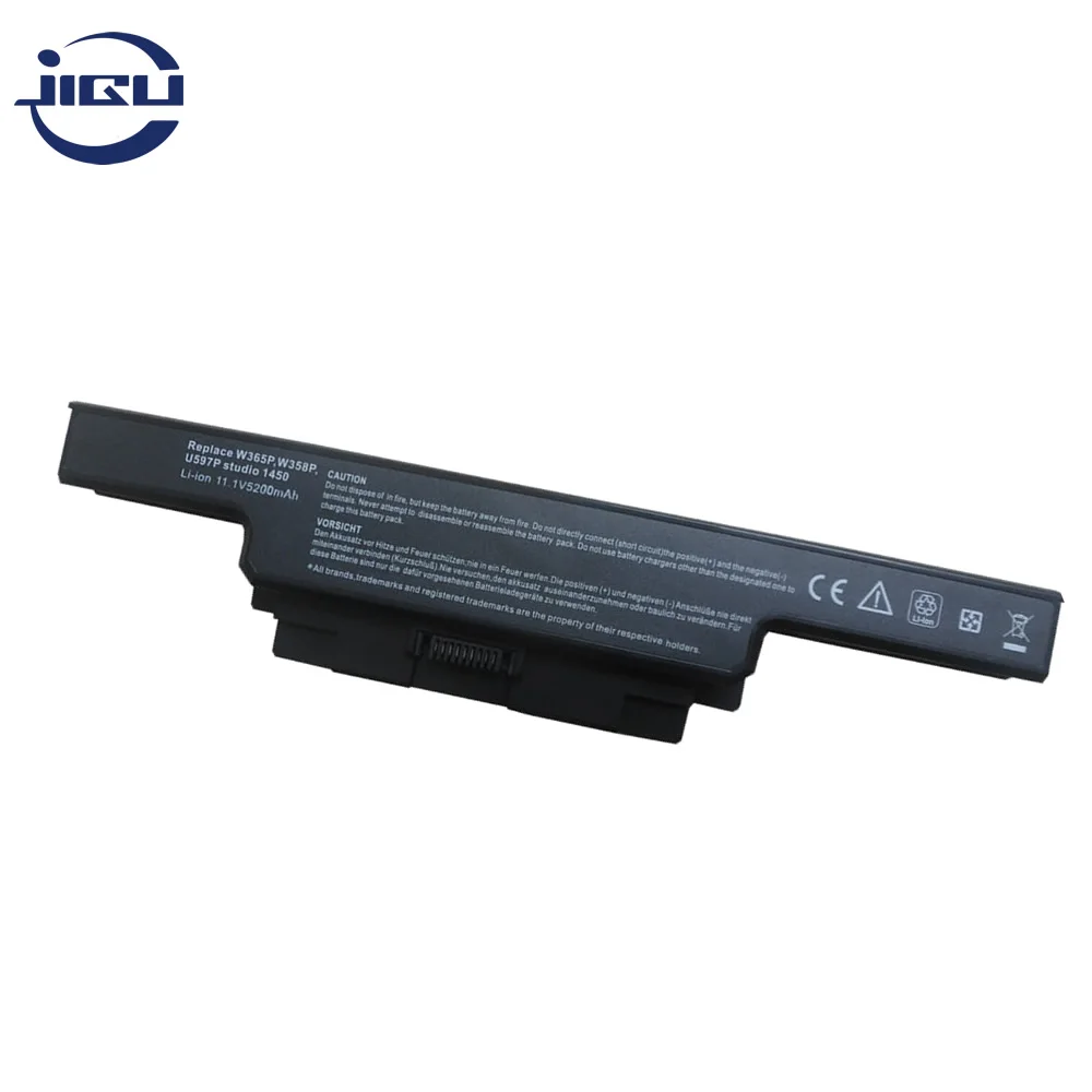 JIGU Новый аккумулятор для ноутбука 0U600P 312-4009 P219P U597P W356P Dell Studio 1450 1450N 1457 1458 1558R |