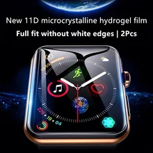 Screen Protector For Apple Watch Series 5 4 44mm 40mm Hydrogel Film For iWatch 1 2 3 Full Coverage Film 38mm 42mm Not Glass Film
