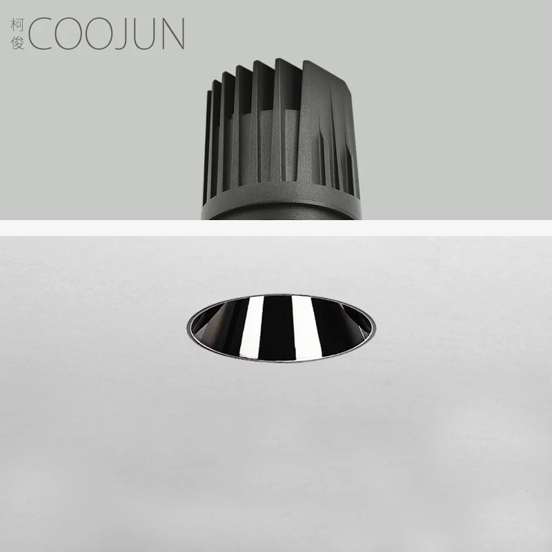 COOJUN Focos Потолочный точечный светильник LED Плафон Opbouw Рамка 220V Витрина 5W 7W 12W 20W