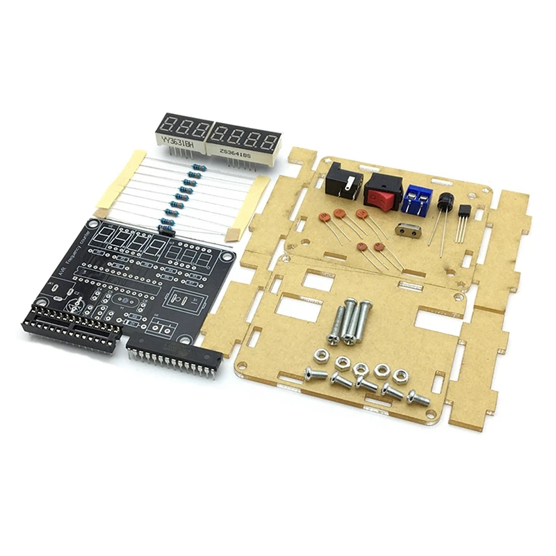 

10MHz Crystal Oscillator Frequency Counter Tester DIY Kit 7 Digit Resolution Automatic Range Conversion Frequency Meters