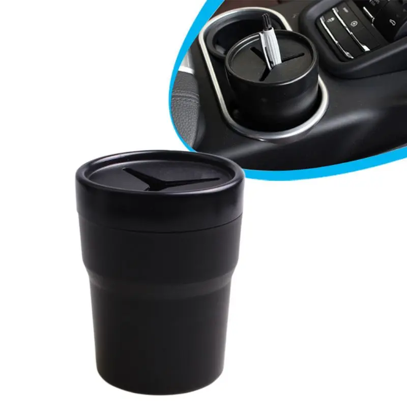 

Multifunctional Car Mini Pen Tissue Coin Holder High Quality PP Silicone Box Trash Bin Container