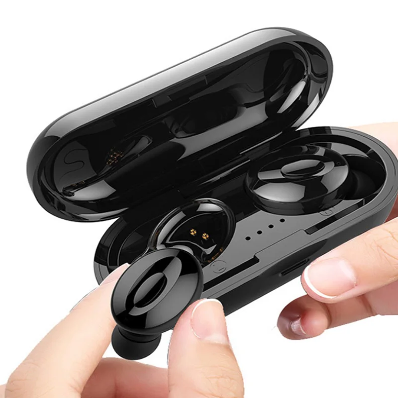 Tws Bluetooth 5 0 Earphone True Sport Wireless Earphone Ipx5 In Ear Earbuds Stereo Bass Bluetooth Headset Mini Earpiece