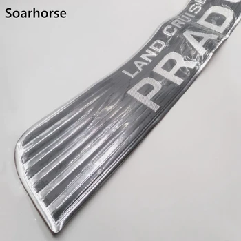 

Car Rear Trunk Spare Tire Cover Decoration For Toyota Land Cruiser Prado FJ 150 Emblem Logo Nameplate Side Door Sticker
