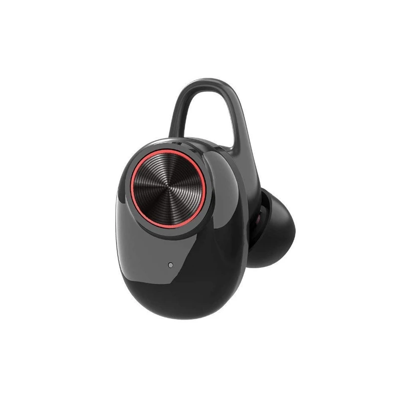 V5 Bluetooth 5,0 EDR Bluetooth гарнитура, 2 шт Беспроводные Наушники Mini True Bluetooth 5,0 стерео наушники Bass In-ear гарнитура(черный