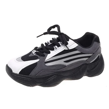 

Woman Daddy Shoes Lighted Shoes Designer Sneakers Platform Sneakers Flats Platform Chunky Sneakers Reflective Casual Footwear