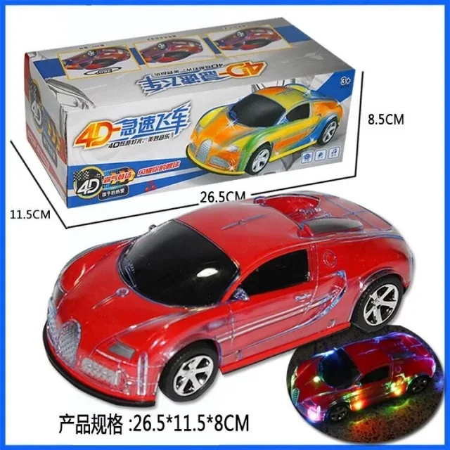 

New Style Electric Acute Speed Coaster Cool Lighting Wonderful Music Universal Rotating Children'S Educational Early Childhood T