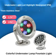 

Fountain Lights Submersible Lights for Water Fountains Pond Lighting IP68 Waterproof Led Submersible Led Lights 12V 24V 15W 18W
