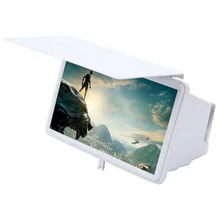 Увеличенный усилитель Универсальный стрейч кронштейн экран Лупа смартфон видео держатель мобильного телефона Защита глаз расширитель