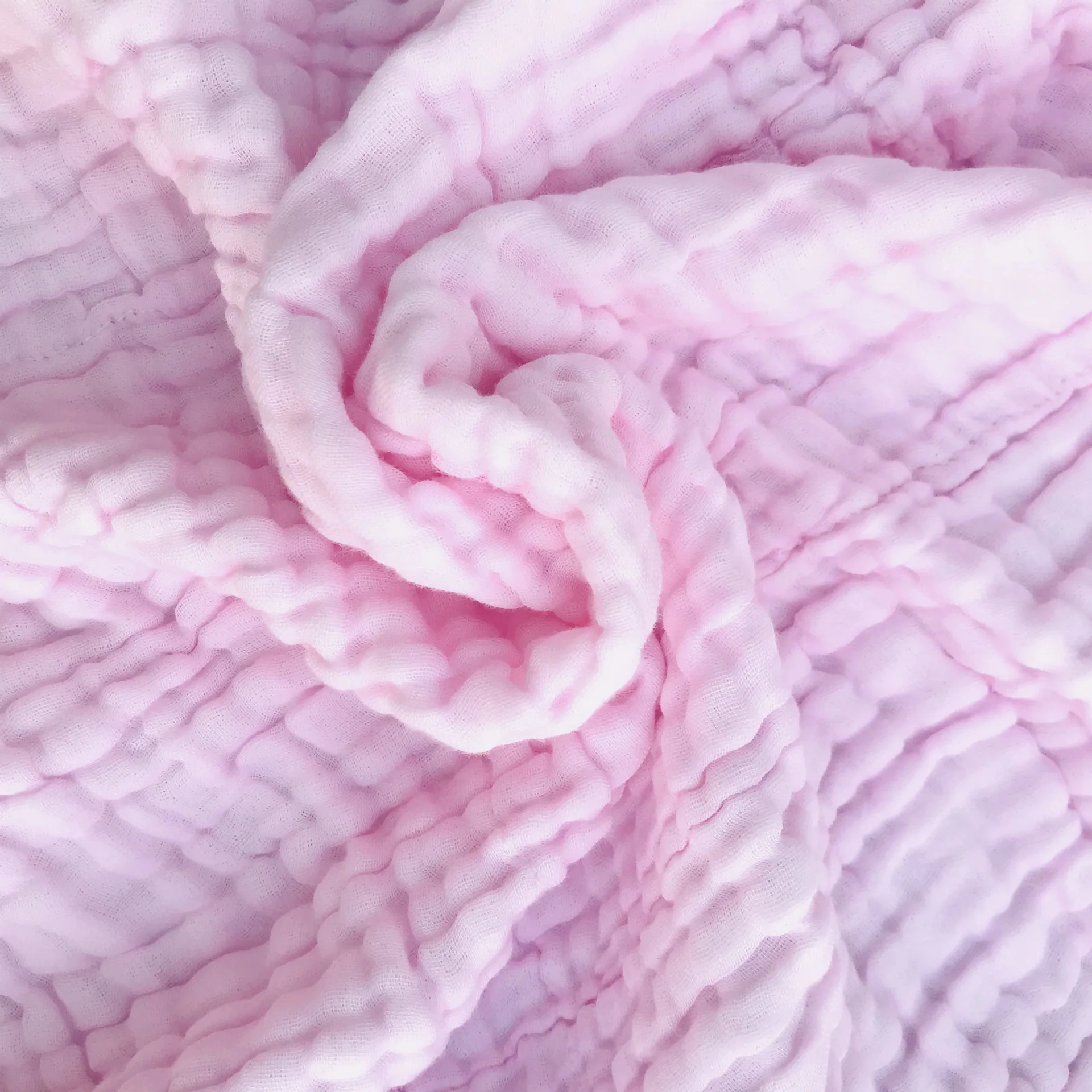 

Purcotton Equivalent Infants Solid Color Six-layer Gauze Bath Towel Pure Cotton for Kids Blanket Medical Grade