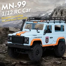 MN-99 1/12 RC грузовик 2,4 ГГц 4WD внедорожный автомобиль RC Рок Гусеничный Радиоуправляемый грузовик с фарой дистанционного управления игрушка для взрослых детей
