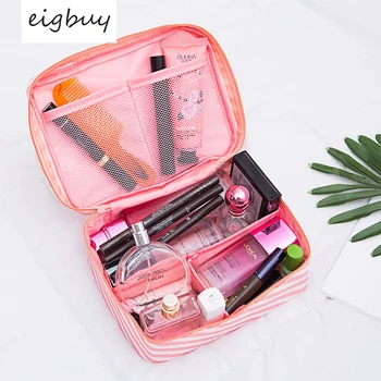 

[SH]2020 New Women Fashion Professional Beauty Travel Makeup Organizer Empty Big Make Up Bag Artist Cosmetic Case Large Storage