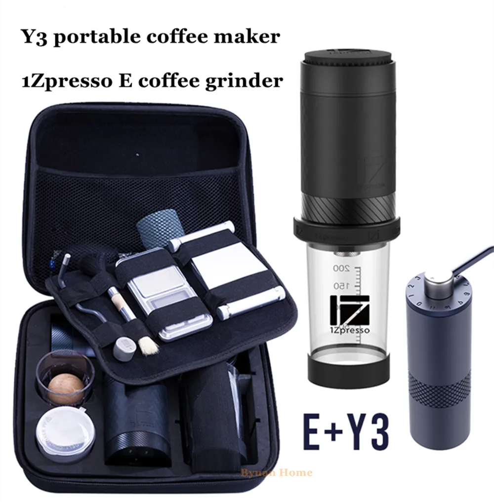 1zpresso E+ Y3 Coffee Grinder\u0026 Coffee 
