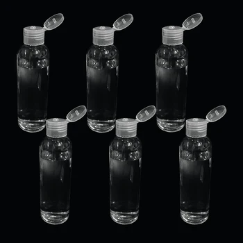

6pcs 100ml Transparent Spray Bottles Spray Bottle Pot Cream Box Makeup Plastic Perfume Cosmetic Sample Containers