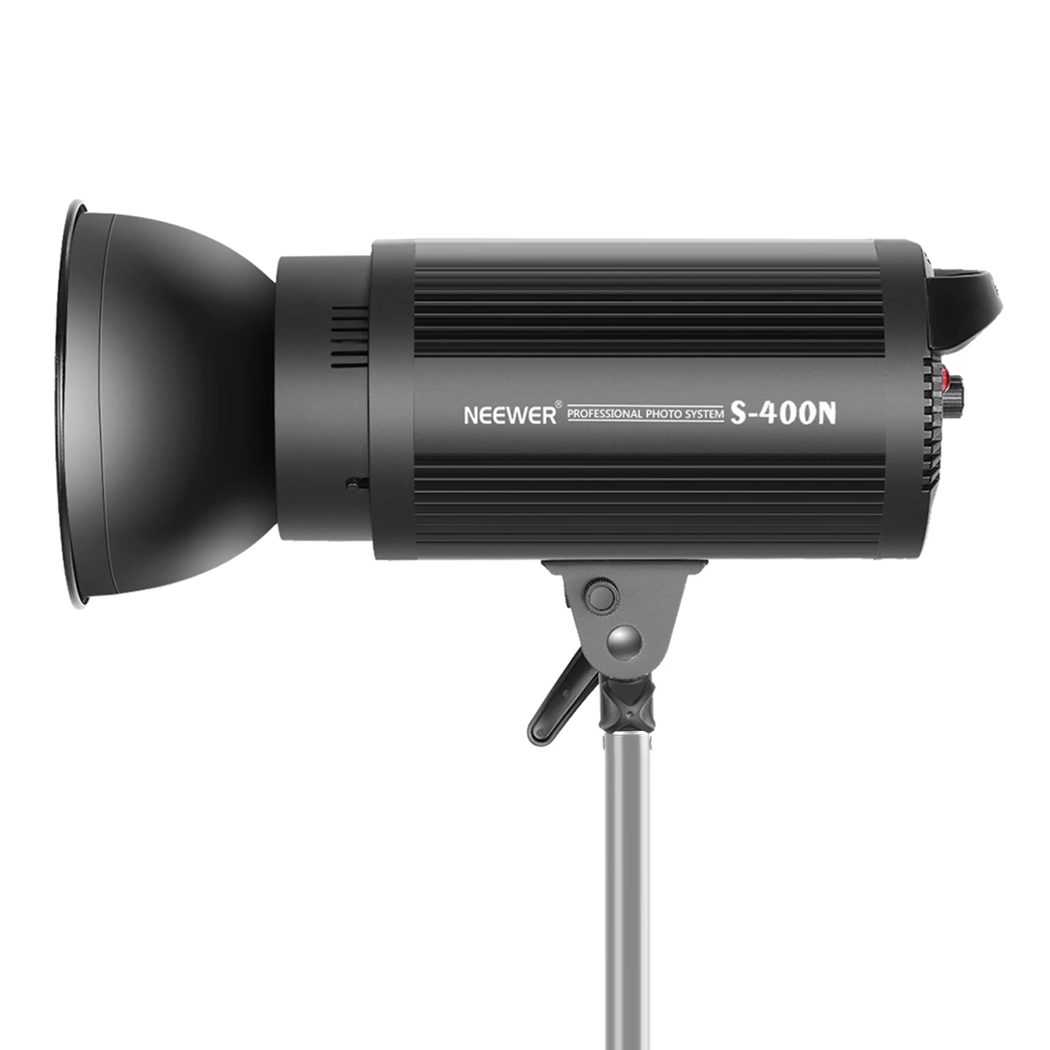 Neewer Flash Strobe Lampe de Studio 400w GN.60 5600K avec Lampe de Pilote S400N en Alliage dAluminium pour Photographie Studio de Modèle Intérieur et Photographie de Portrait 