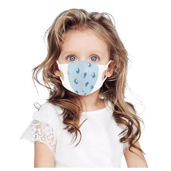 

Face Mask Fashion Mask for Children Cartoon Print Masks Disposable Protection Anti Pollution Gezichtsmasker mondmasker