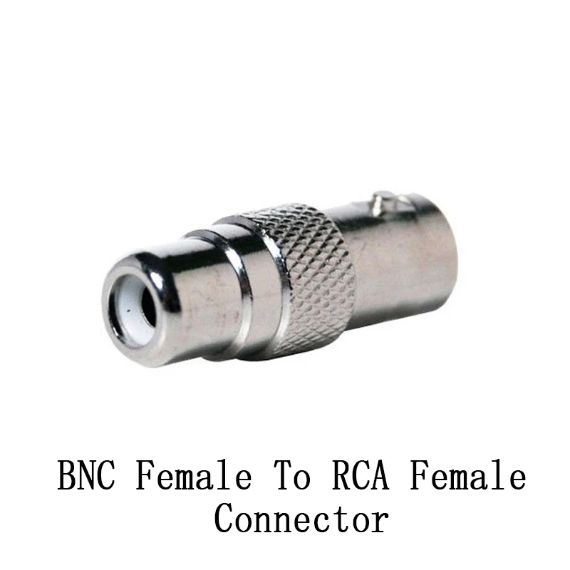 

100pcs/lot RCA Female to BNC Female plug DVR TVI CVI AHD HDD XVI NVR