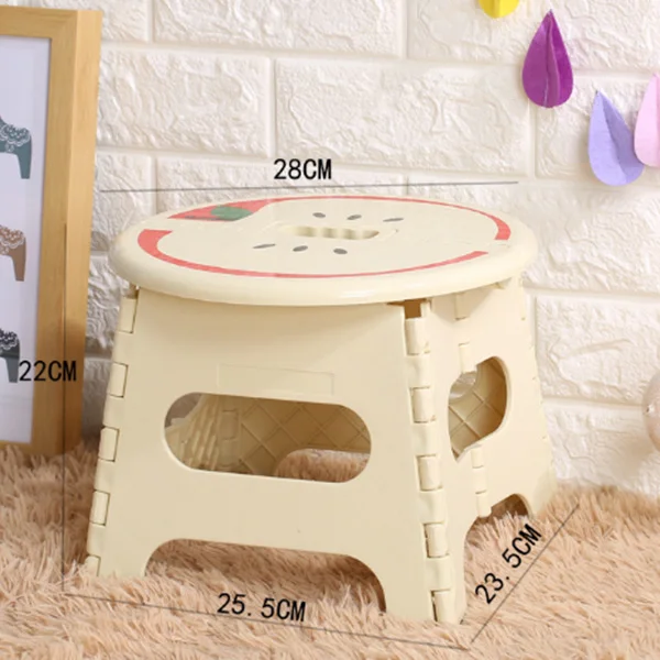 Складные пластиковые стулья Детская домашняя мебель для детей сидящие пикника