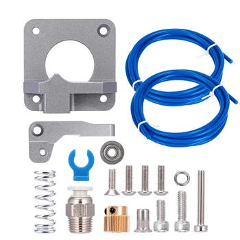 

3D New Metal MK8 - Aluminum Alloy Extruder, 1.75Mm Bowden Filament with 1.5M PTFe Hose