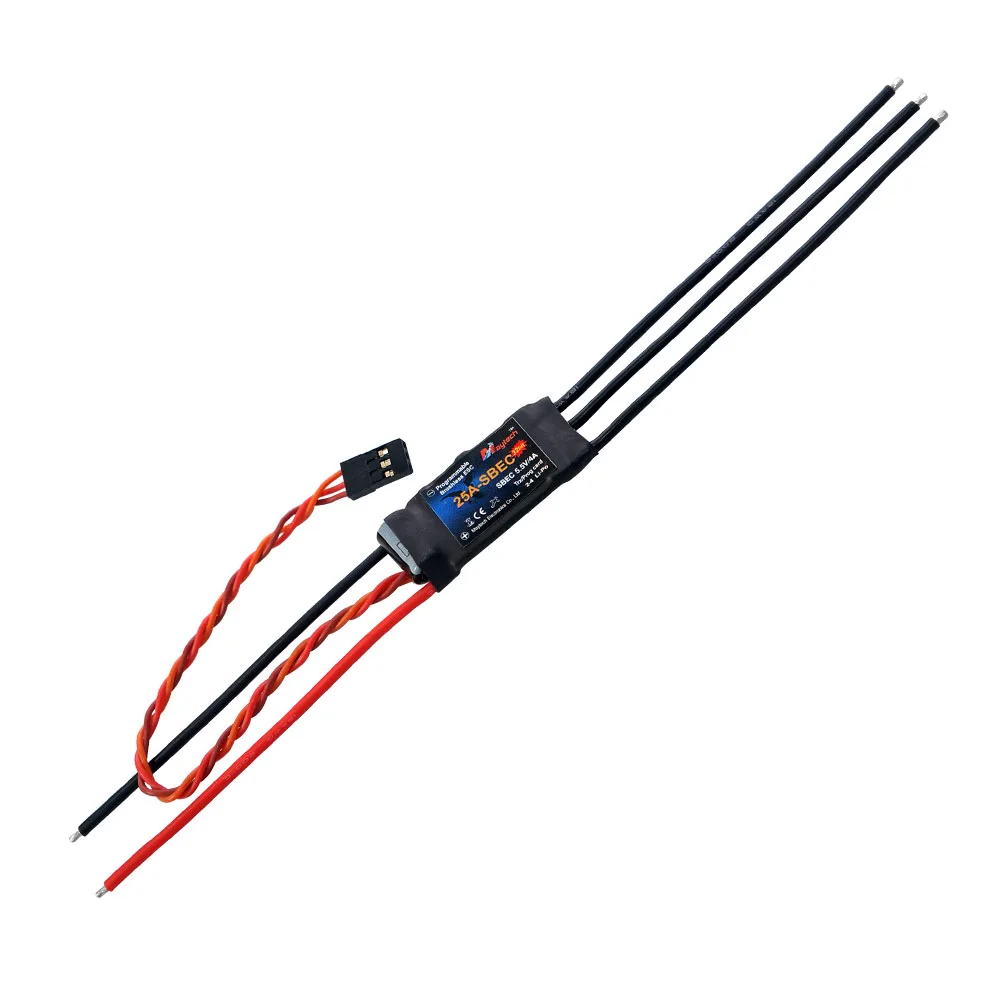 maytech-mt25a-sbec-fp32-25a-motor-controller-esc-with-bec-for-aeroplane-motor-engine-manufacturers-china