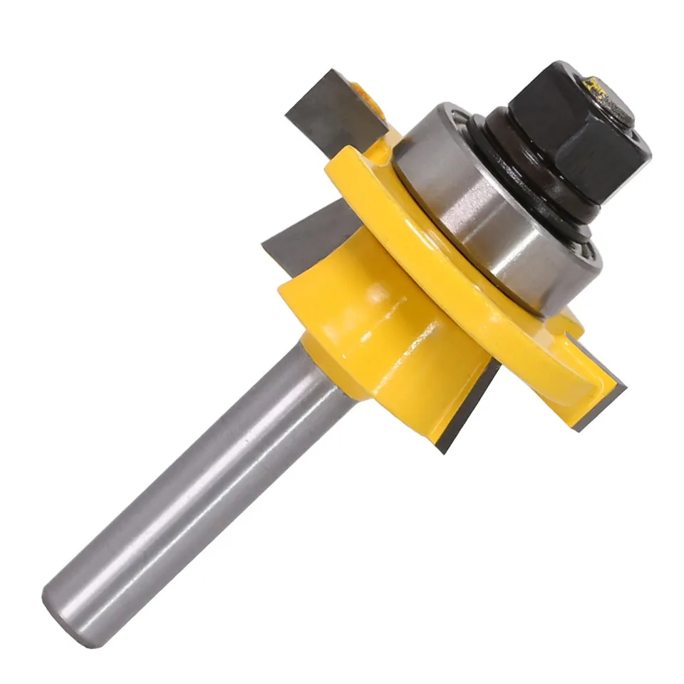 2PC-8mm-Shank-Rail-Stile-Router-Bit-Set-Shaker-door-knife-Woodworking-cutter-Tenon-Cutter-for(3)