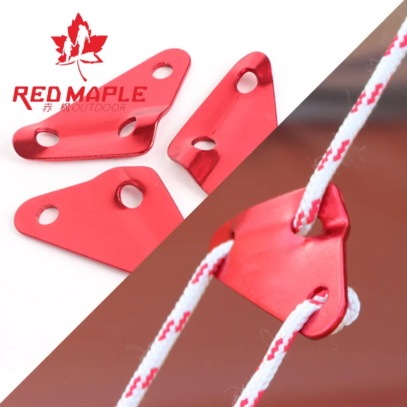 

Wholesale Outdoor Camping Accessories Aluminium Alloy Wind Rope Buckle Mini Triangle 3-hole Buckle Tent Buckle Stoper Small