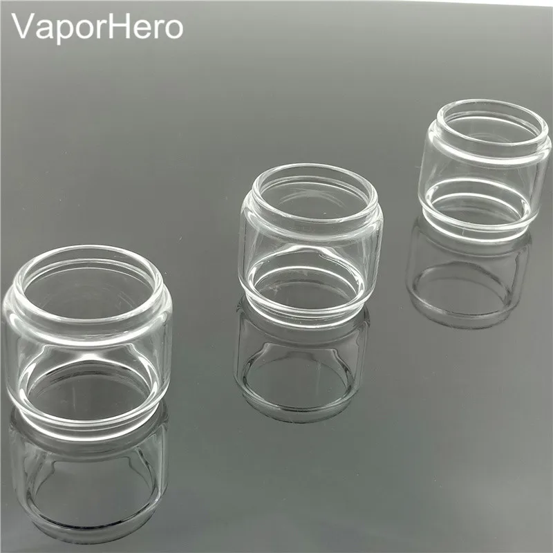 

Digiflavor Siren 2 22mm 2ml RTA Atomizer Normal 2ml Bulb 5ml Replacement Pyrex Bubble Convex Glass Tube Clear/Rainbow