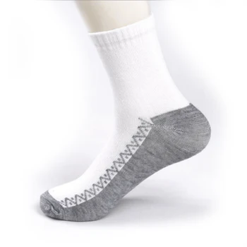 

10 Pairs Bi-color Men's Socks Casual Sport Mixture Yarn Summer Thin Breathable Sweat Elastic Comfortable Male Man Ankle Socks