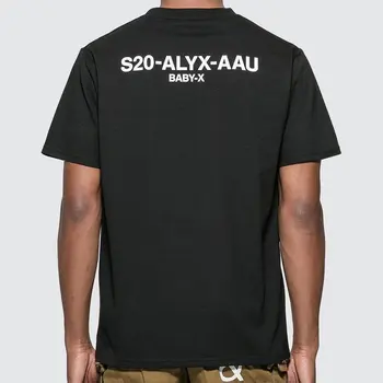 

2020ss New Arrive ALYX T-shirts Women Men Shirts 1:1 High Quality Summer Style Hip-hop ALYX T Shirts