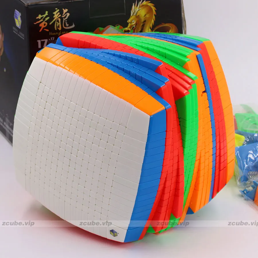 Магический куб головоломка YuXin HuangLong 17x17x17 17 17x17 высокий уровень магический