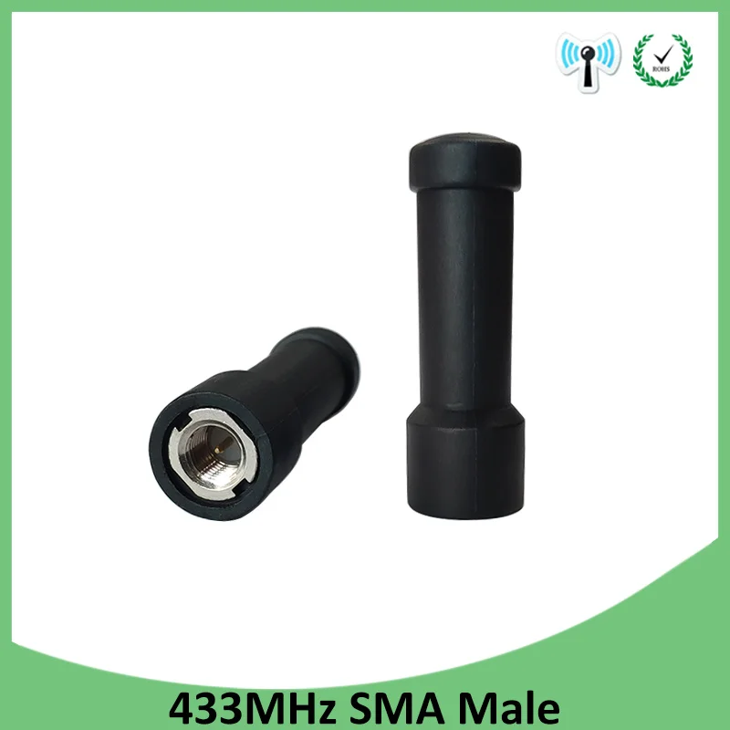 

1pcs 433 MHz Antenna 2~3dBi SMA Male Connector Mini Size 433MHz antena directional antenne for wireless Lorawan watermeter