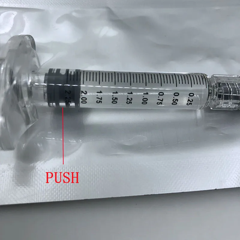 Online 2ml inyectable de relleno de labios de gel de ácido hialurónico con eslabones cruzados para realzar el cuerpo del labio facial relleno dérmico rejuvenecimiento de la piel