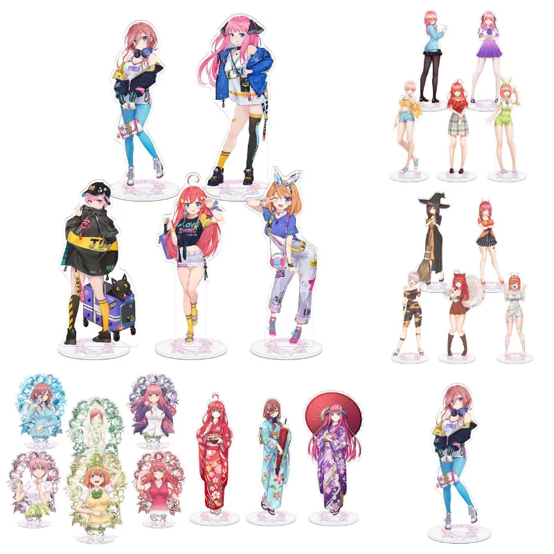 Kawaii аниме quintessence Quintuplets акриловая подставка брелок Nakano Ichika Nino Miku Yotsuba Itsuki