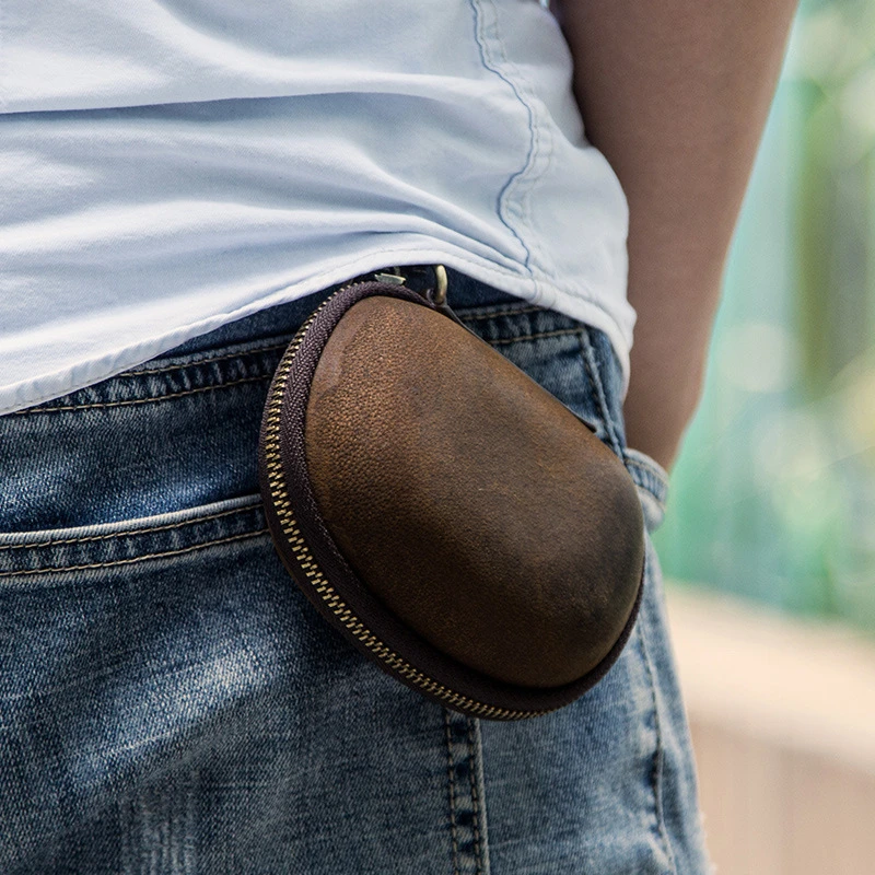 Custodia Rigida Per Occhiali In Pelle PU - Portatile E Elegante Per Uomo E Donna - Foto 2