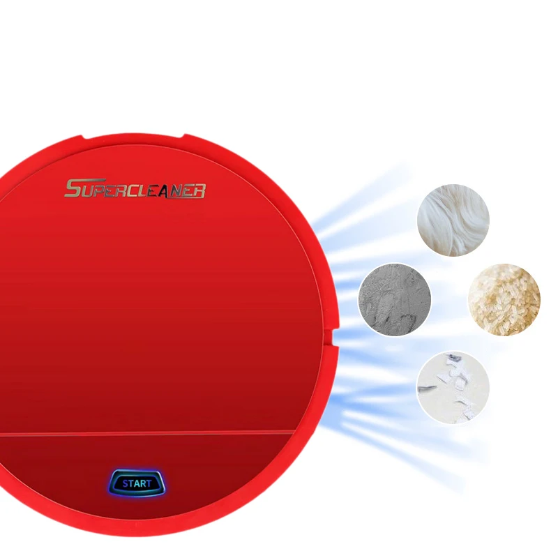 

New Hot Robot Vacuum Cleaner Wet Cleaner Sweeper Dust Dry Robot and Floor Robot Smart Vacuum Automatic Smart Sweeper Battery Edi