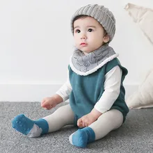 Весенне-осенние мягкие детские носки для сна с героями мультфильмов для мужчин и женщин толстые короткие носки из бархата кораллового цвета нескользящие носки для малышей