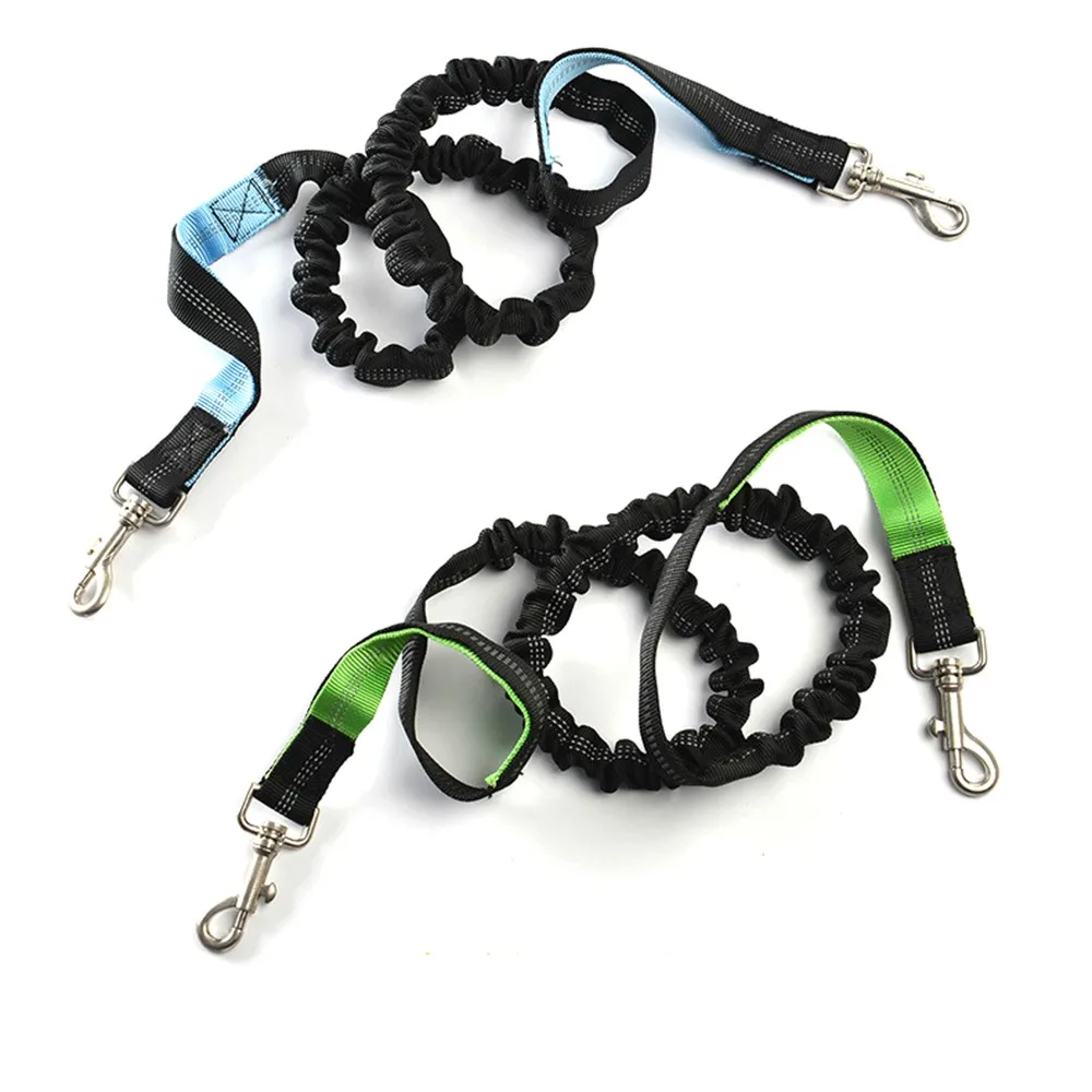 Multifunctional Nylon Elastic Stretch Pet Dog Lead Leash Rope Flexible Pet Dog Puppy Running Rope For Pet Vest Pet Supplies