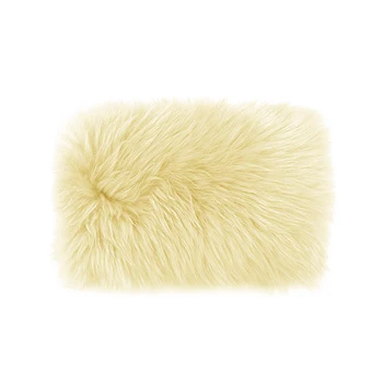 

Armrest Cover Universal Fluffy Smooth Warm Elastic Belt Styling Soft Artificial Wool Car Interior Protective Center Console Auto