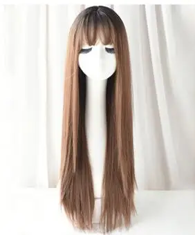 (DM-WIG21) Смола японского аниме кигуруми косплей маска Лолита Crossdressing BJD Masks' парик |