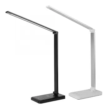 

DC5V 2A USB Powered LED Desk Lamp Wireless Charger Dimmable Table Light for Study Bedroom LED Table Lamp