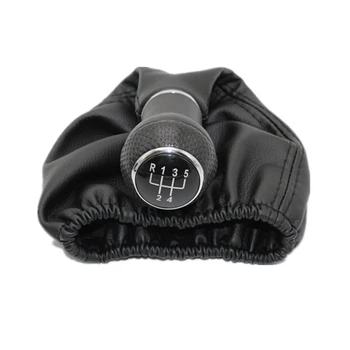 

5 Speed Car Gear Stick Level Shift Knob With Leather Boot For Seat Arosa 1997 1998 1999 2000 2001 2002 2003 2004 Car-Stying