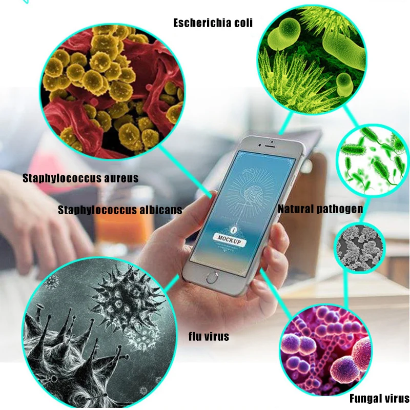 

High Quality UV Light Cleaner Intelligent Voice Universal Wireless Charger Multifunctional Box for Smartphones
