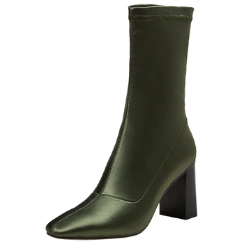 

SaraIris Brand New Great Quality High Heels Elegant Office Ladies Stylish Winter Shoes Boots Women Party Ankle Boots