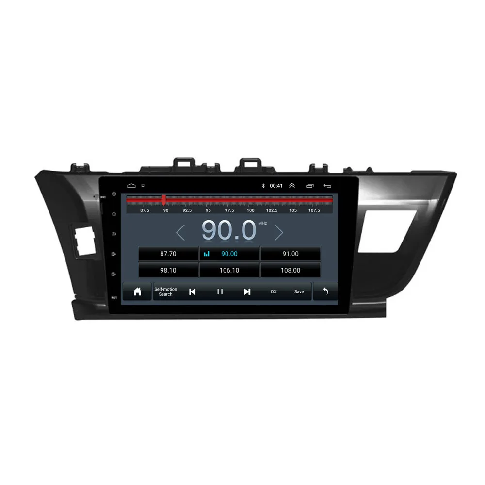 Sale quad core 10.1” Android 8.1 Fit TOYOTA COROLLA 2014 - Multimedia Stereo Car DVD Player Navigation GPS Radio 3