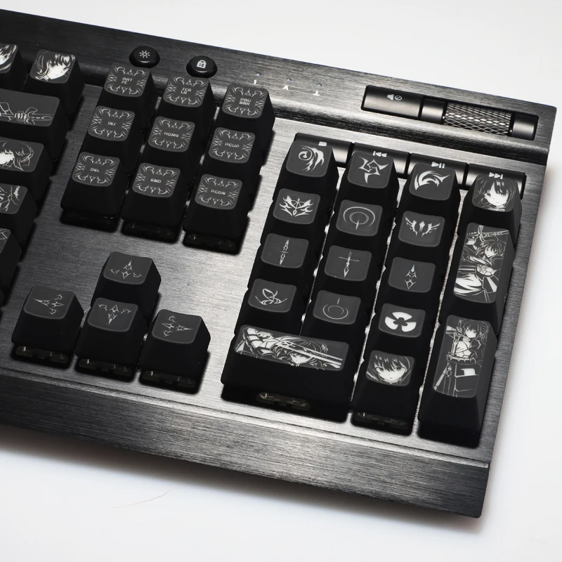 1 conjunto high end backlit keycap para