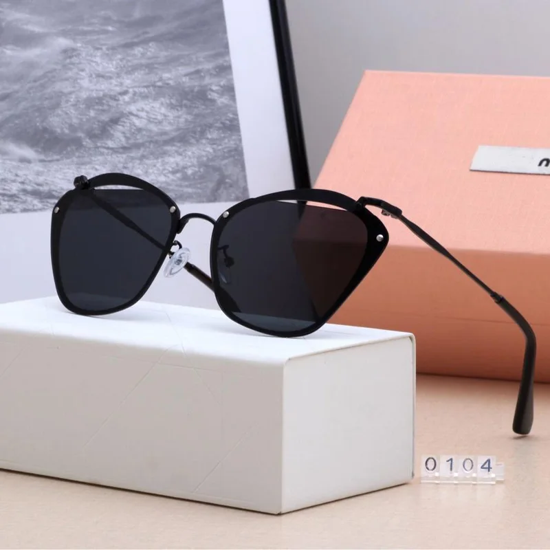 Модные солнцезащитные очки для глаз в форме кошачьего глаза женские брендовые дизайнерские солнцезащитные очки красочные градиентные оттенки тренд индивидуальность UV400 Oculos de sol - Цвет линз: 1 no box
