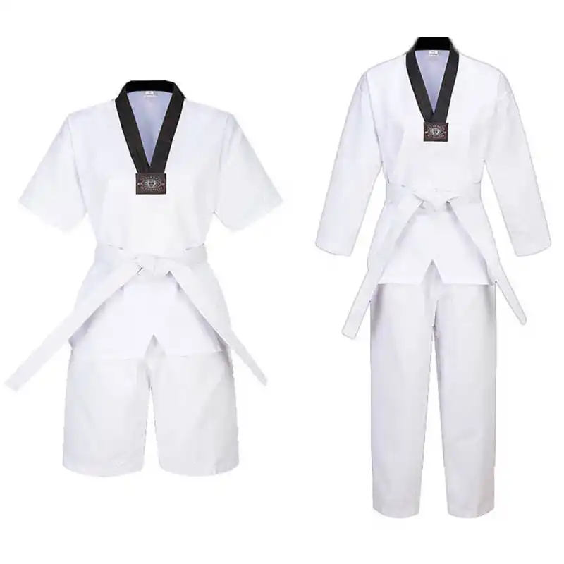 Student Karate Uniform Sportwear Taekwondo Karate Martial Arts Costume White