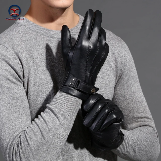 Guantes Cuero Hombre - Guantes Y Manoplas - AliExpress