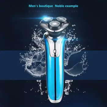

Electric Shaver Portable USB Charging Whole body wash Electric Shaver Body Wash Men's Beard Three Knife Head Floating Razor