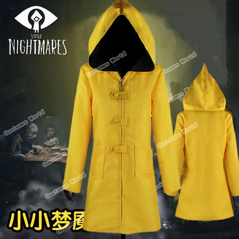  LLH Little Nightmares 2 Mono Latex Game Mask Cosplay Party  Costume Halloween Props Yellow : Toys & Games